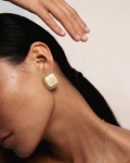 Lilya Earrings - Gold Filigree Statement Earrings